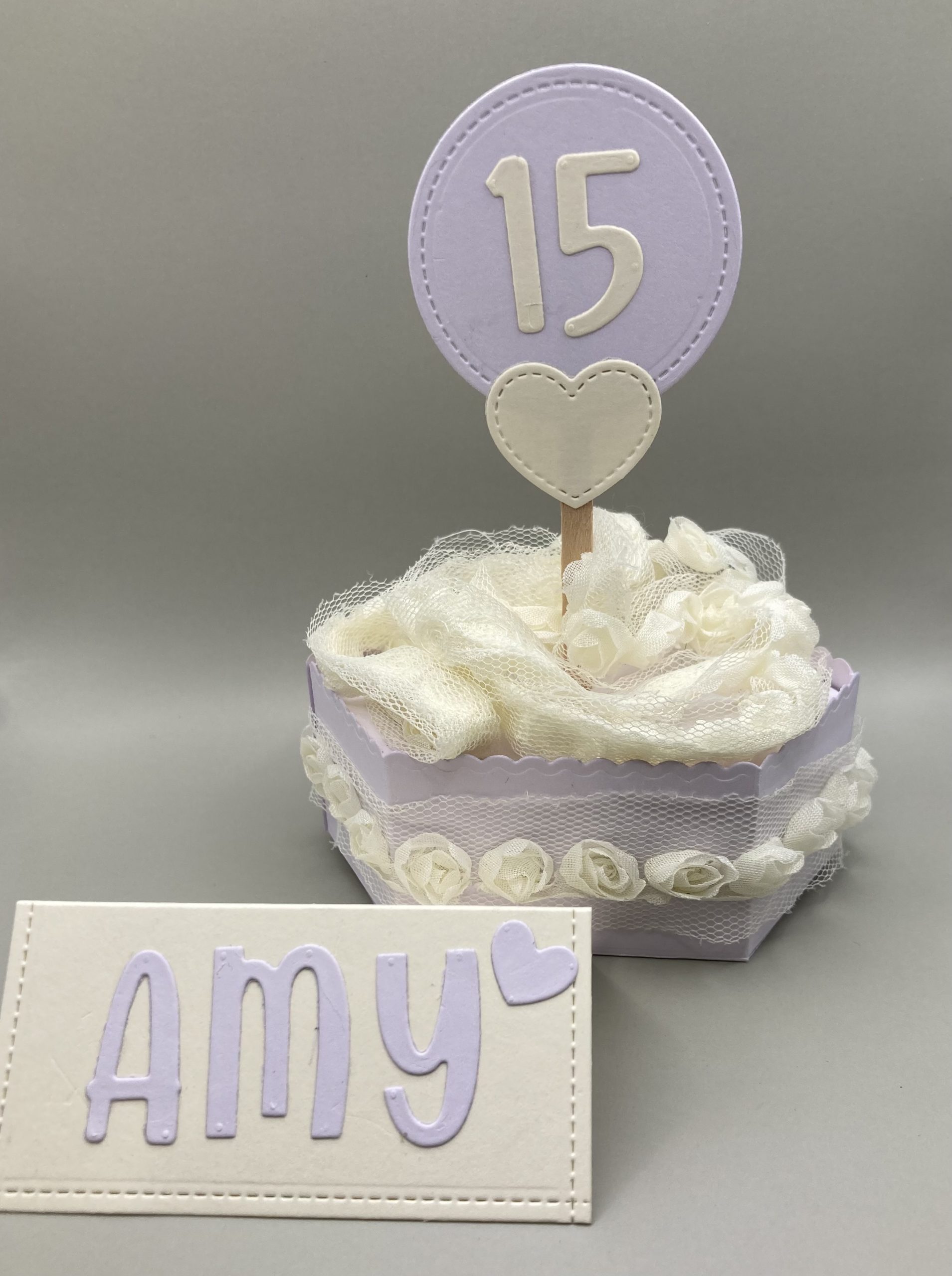 Table number and placecard